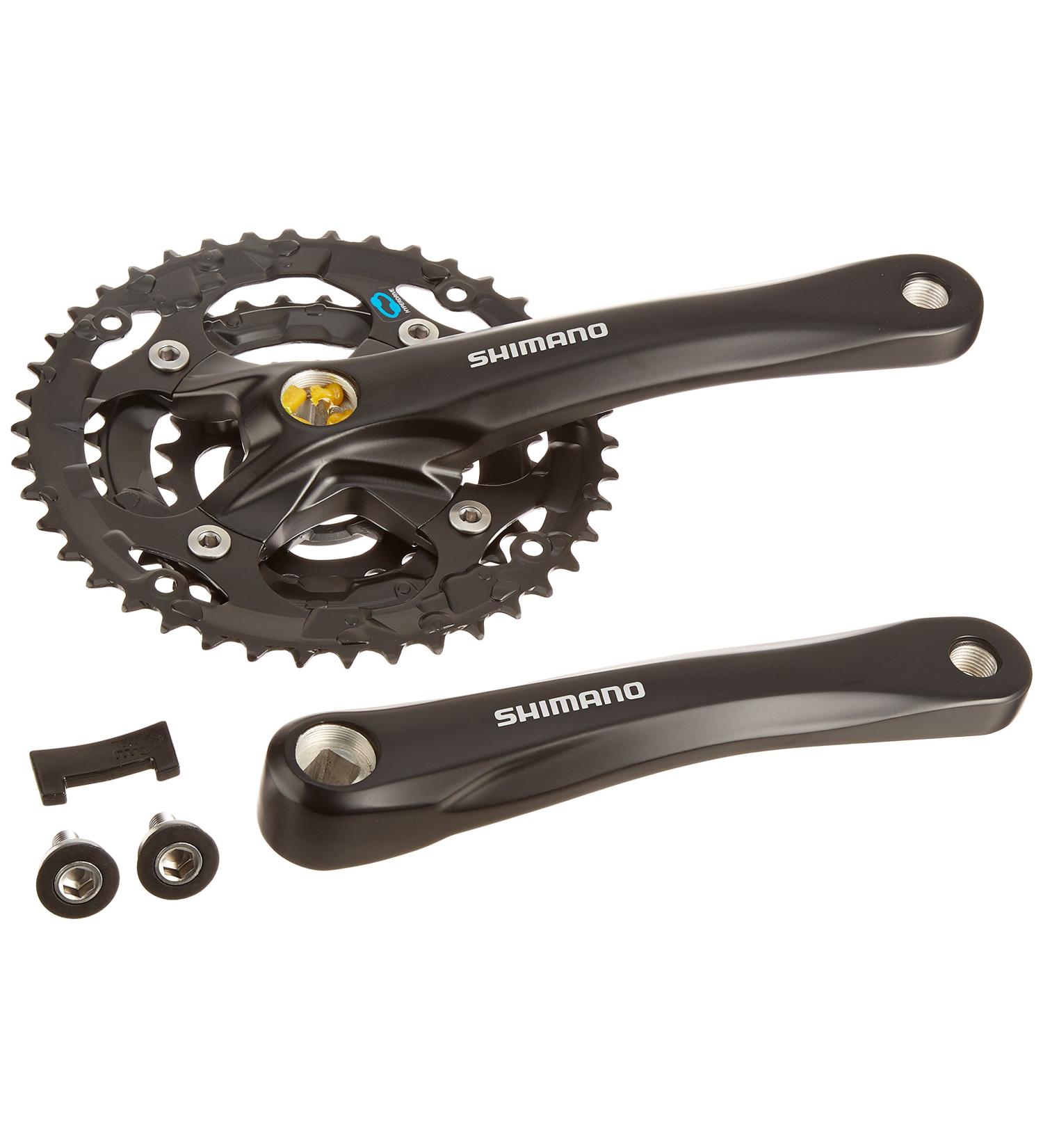 SHIMANO M361 Hybrid Crankset (Black) 175mm X 42/32/22T