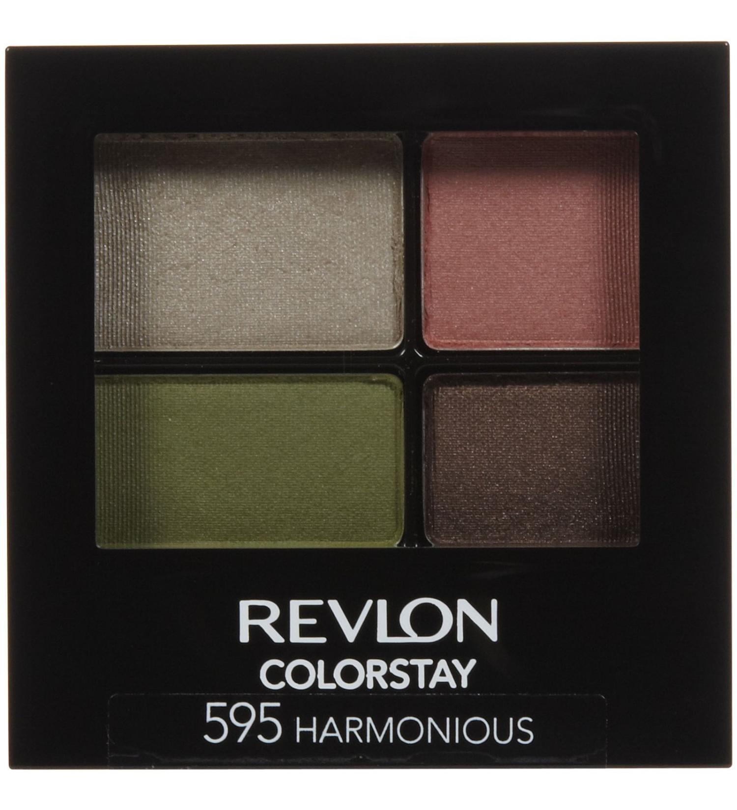 Revlon Colorstay 16 Hour Eye Shadow Quad - Harmonious - 0.16 oz