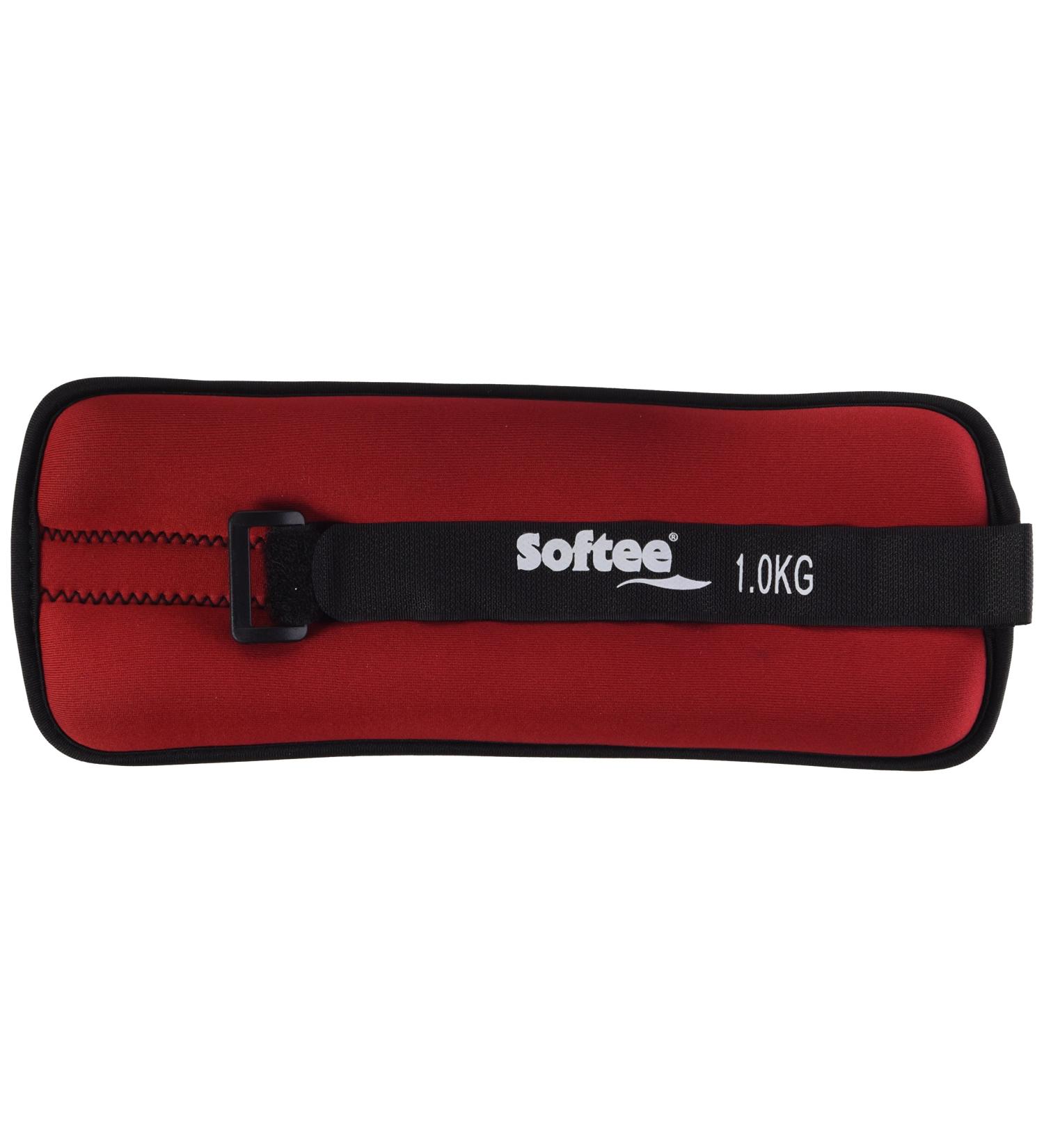  Softee Equipment Softee 24104.003 Unisex Adult Wrist Guard Set 1 kg Red - Buy Online on GoSupps.com