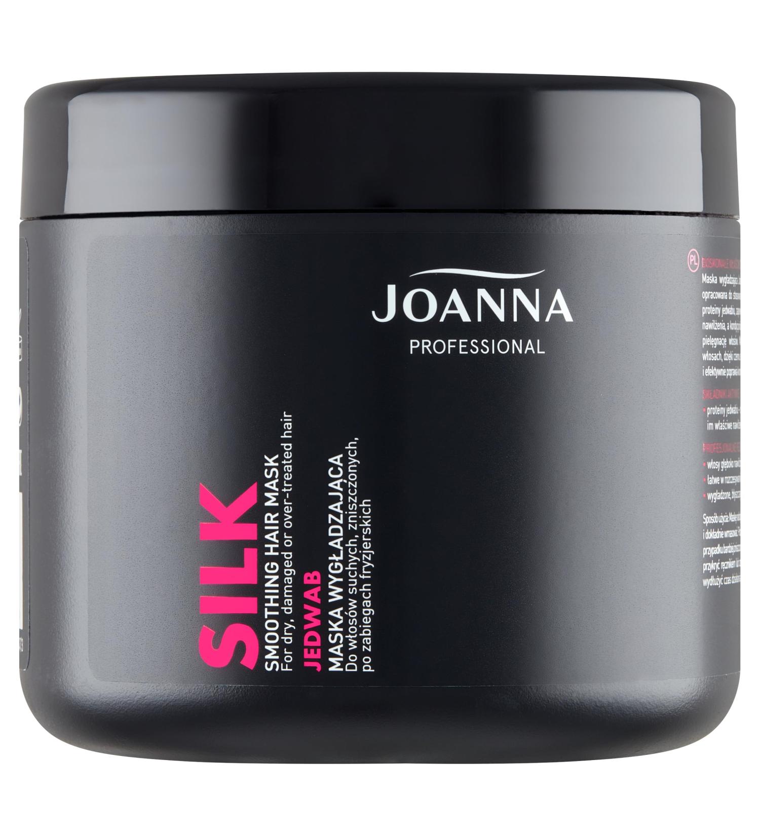 Joanna Professional SILK Series Hair Mask - Smoothing Silk Protein Hair Products for Growth | 500g - Buy Online on GoSupps.com