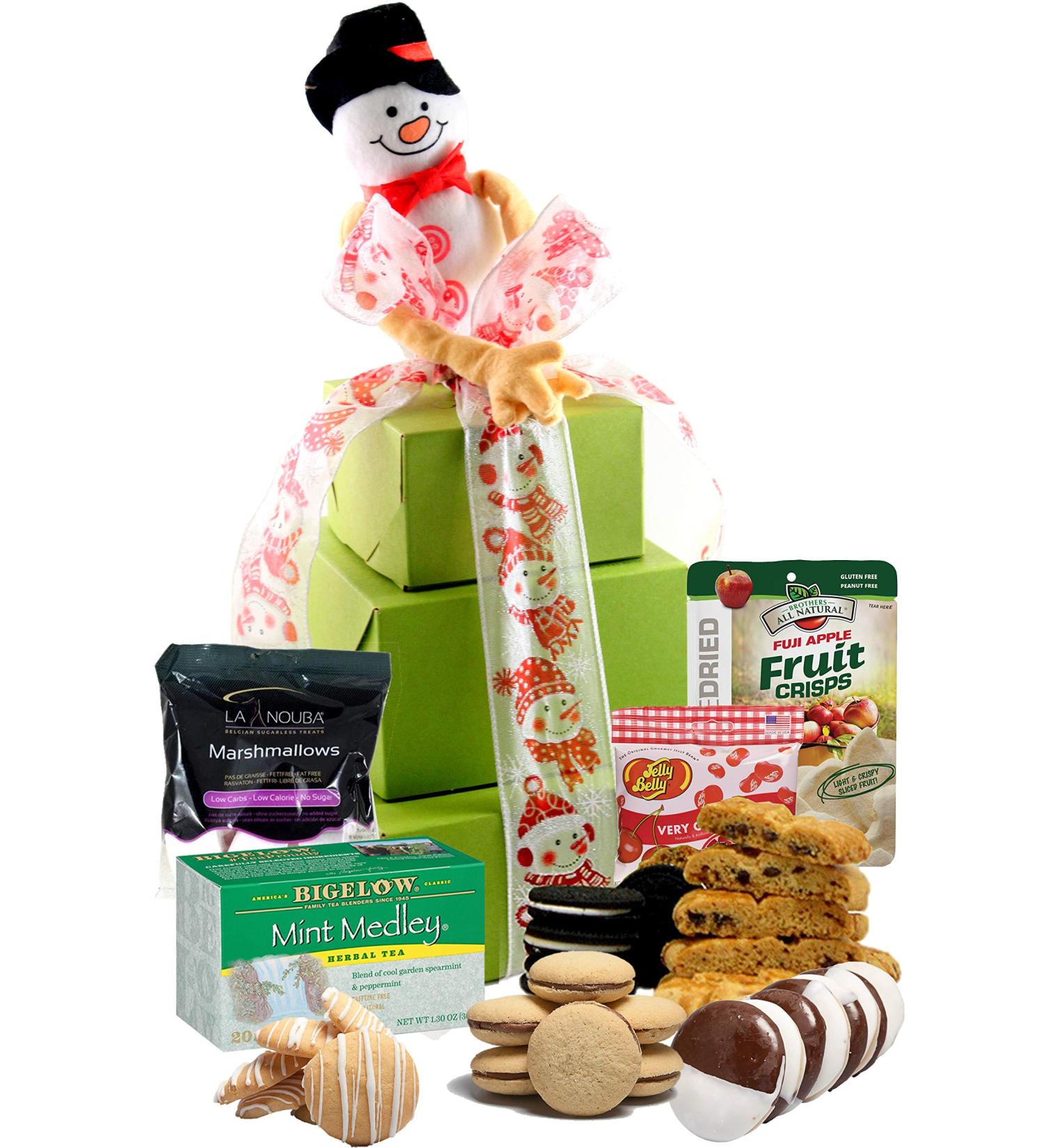 GlutenFreePalace.com Winter Wonderland Gift Tower-Large 2-Pound