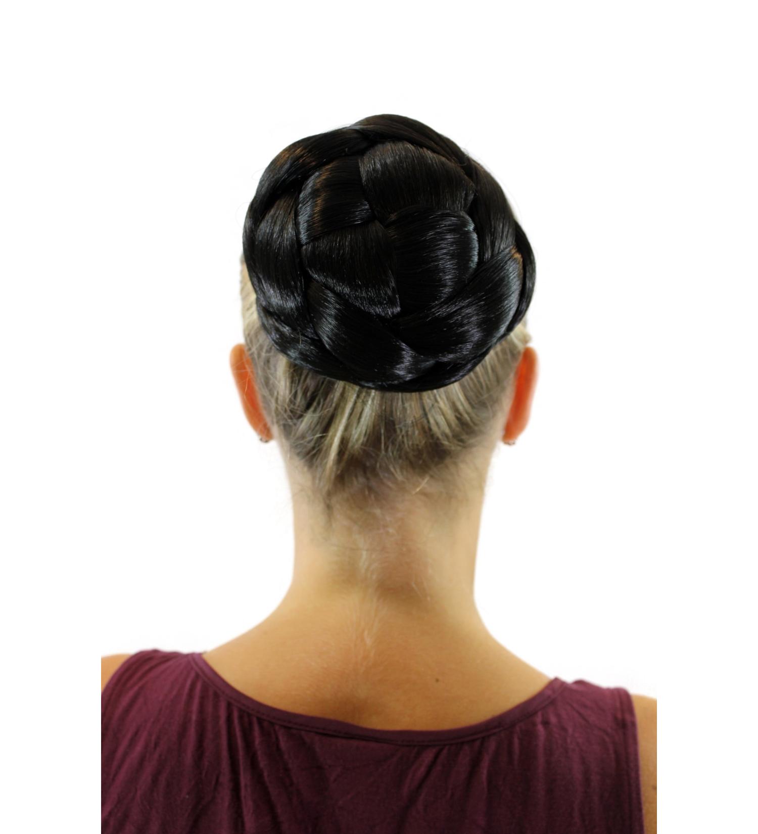 Buy WIG ME UP Braided Bun Top Knot Hairpiece - Traditional Black TC-2072-2 | International Shipping Available - Buy Online on GoSupps.com