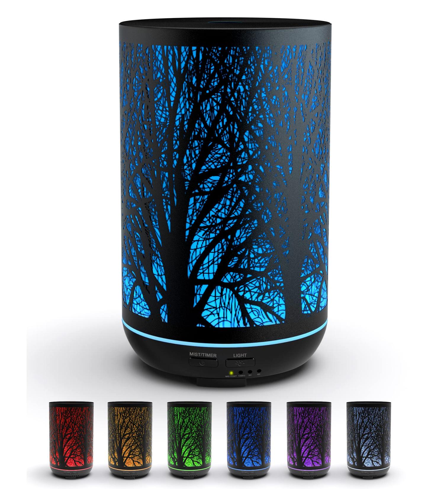 300ML Metal Essential Oil Diffuser for Large Room Home Aromatherapy - Best Aromatherapy Diffusers for Essential Oils - Buy Online on GoSupps.com