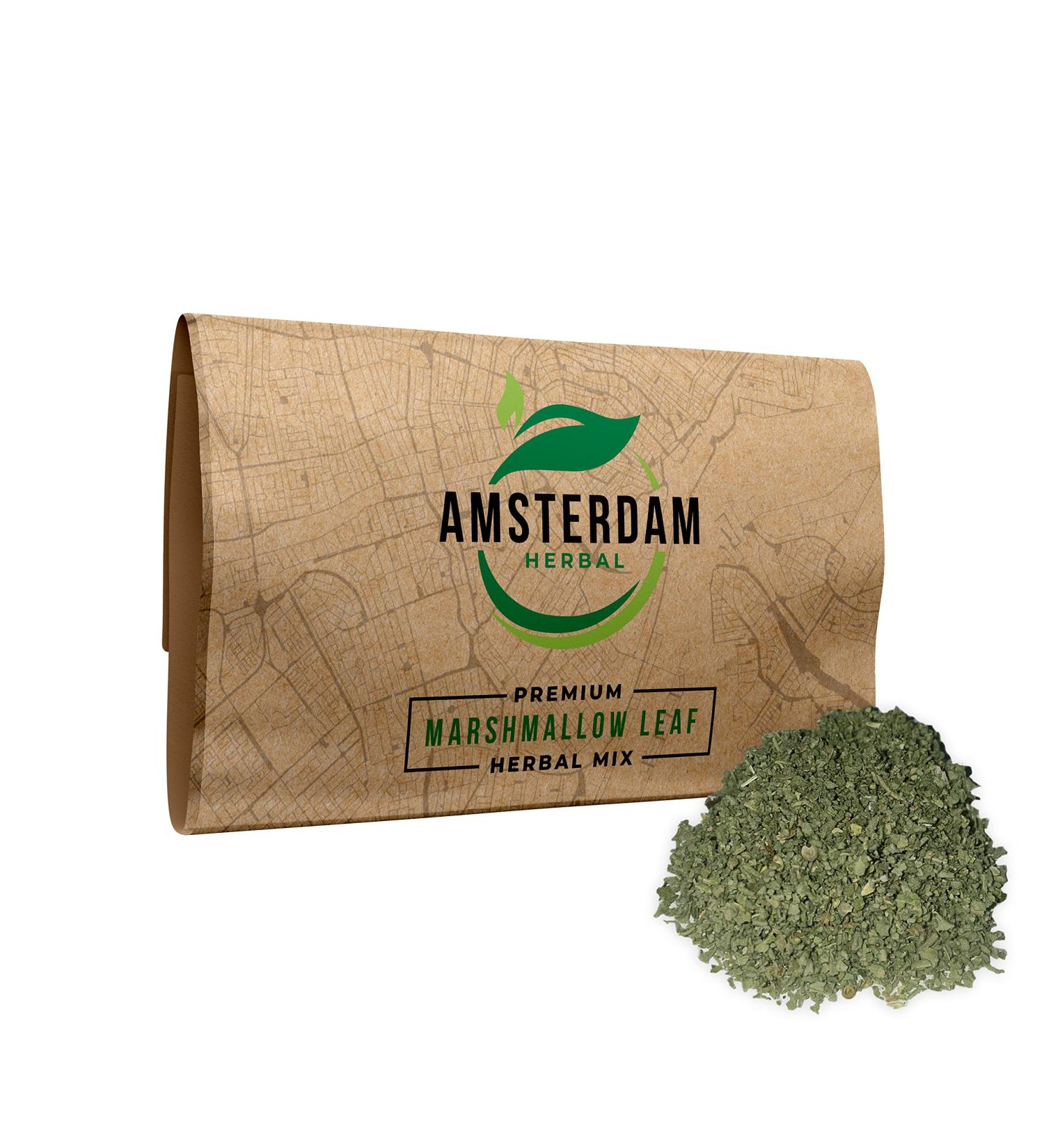 Amsterdam Herbal Premium Mix - 100% Natural Marshmallow Leaf | Coffee Shop Quality | 30g - International Shipping Available - Buy Online on GoSupps.com