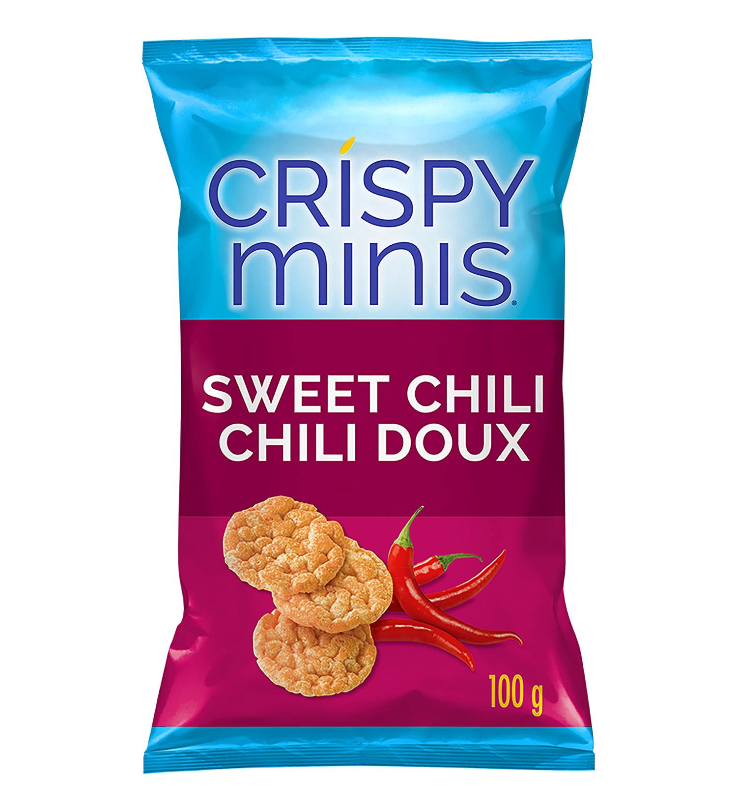 Quaker Crispy Minis Sweet Chili (Pack of 12) - Crunchy and Spicy Snack for On-the-Go Enjoyment - Buy Online on GoSupps.com