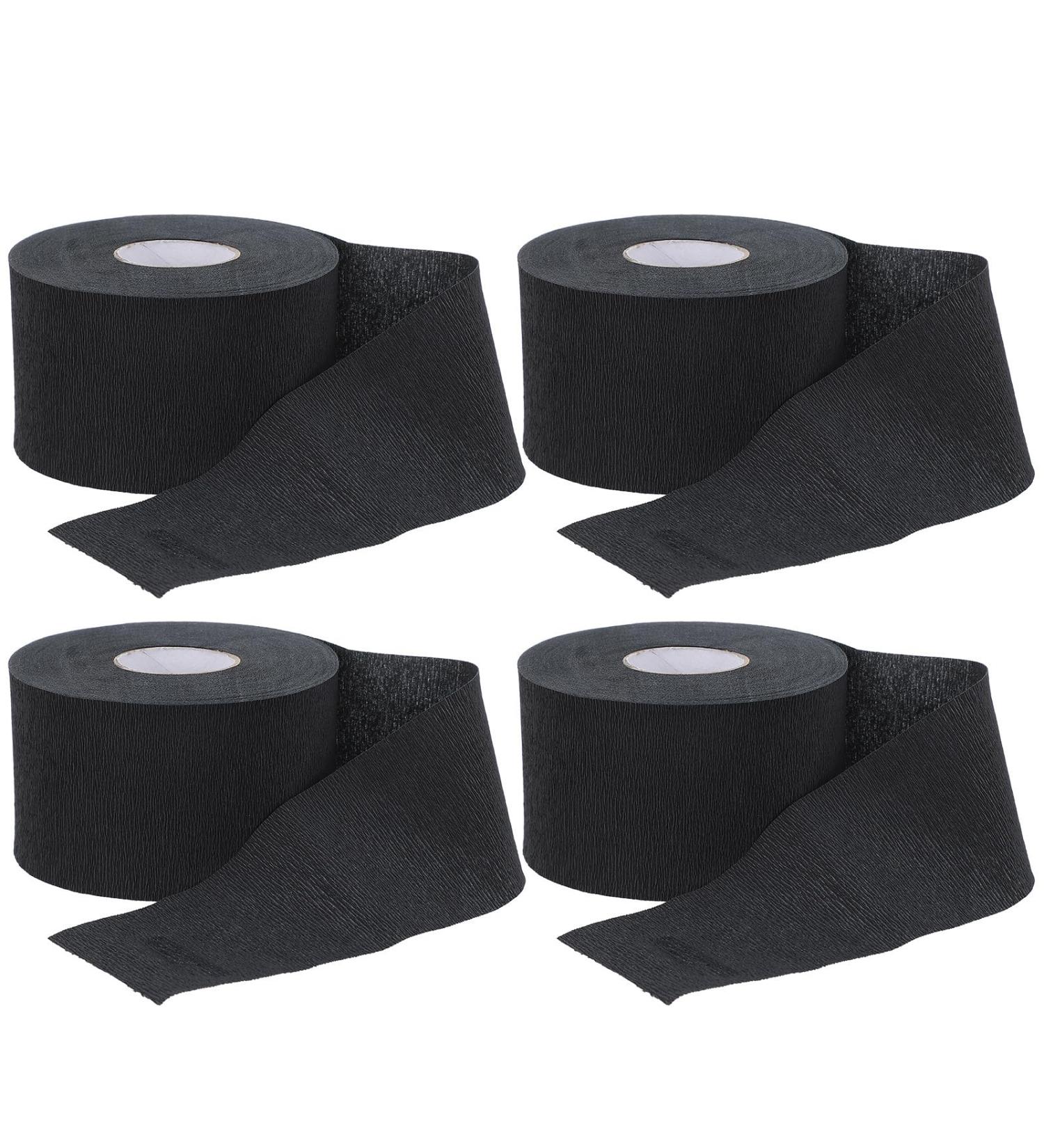 Bandes de Cou Usage Unique pour Coiffure Papier Couvrant le Cou Extensible Noir 100 Pi ces Fournitures de Salon pour Coupe Coloration et Protection - Buy Online on GoSupps.com