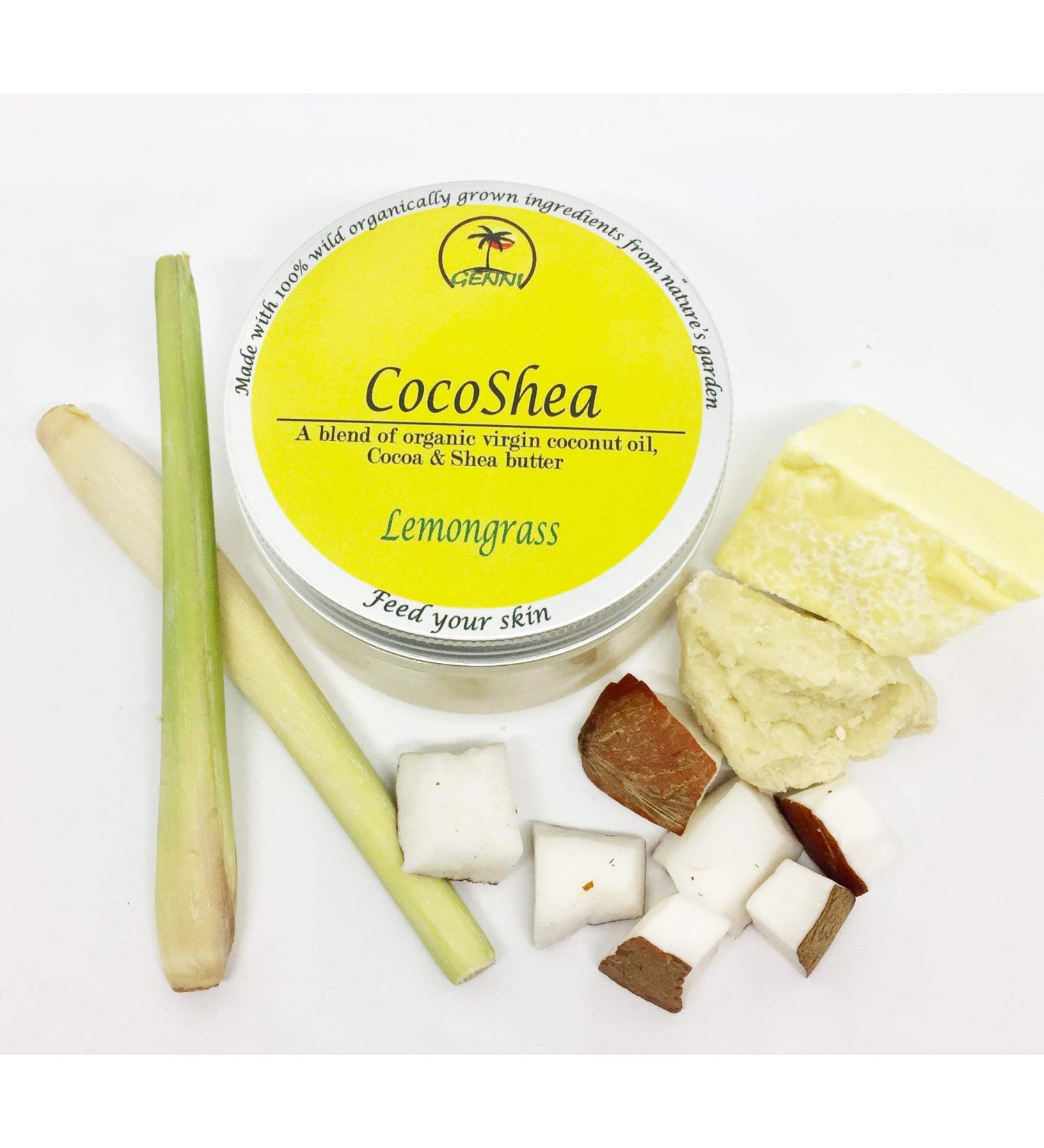 Lait corporel CocoaShea Citronnelle