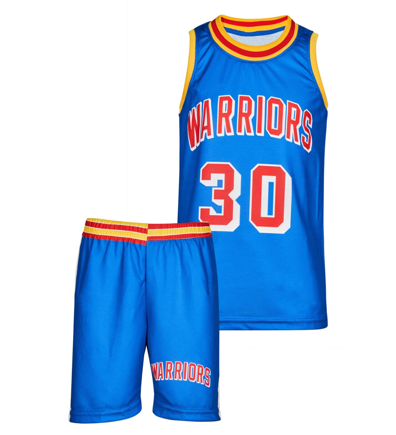 Shop Amdrabola Basketball Children Jersey Set - Boys & Girls Training Kit with Shorts (Ages 4-13) - Stylish Black & Light Blue - Buy Online on GoSupps.com