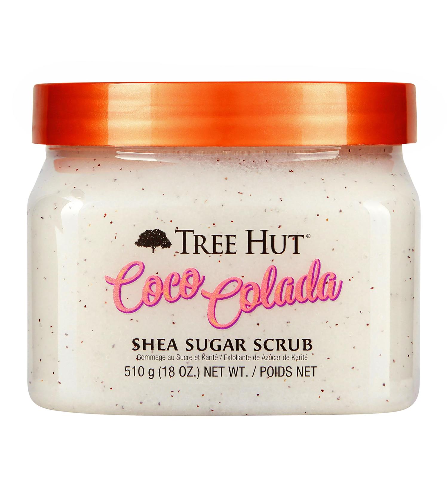 Tree Hut Shea Sugar Scrub Coco Colada 510g - Exotic Body Scrub for Smooth Skin - Buy Online on GoSupps.com