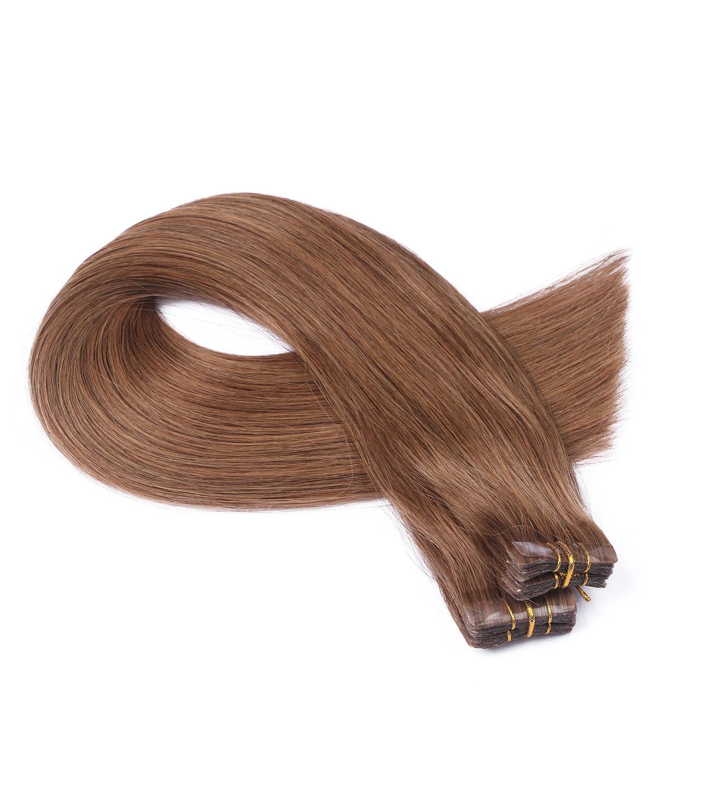 Buy #7 Tape In Hair Extensions - 70cm 60 Tresses - 100% Remy Real Hair - Novon Hair Extensions - International Shipping Available - Buy Online on GoSupps.com