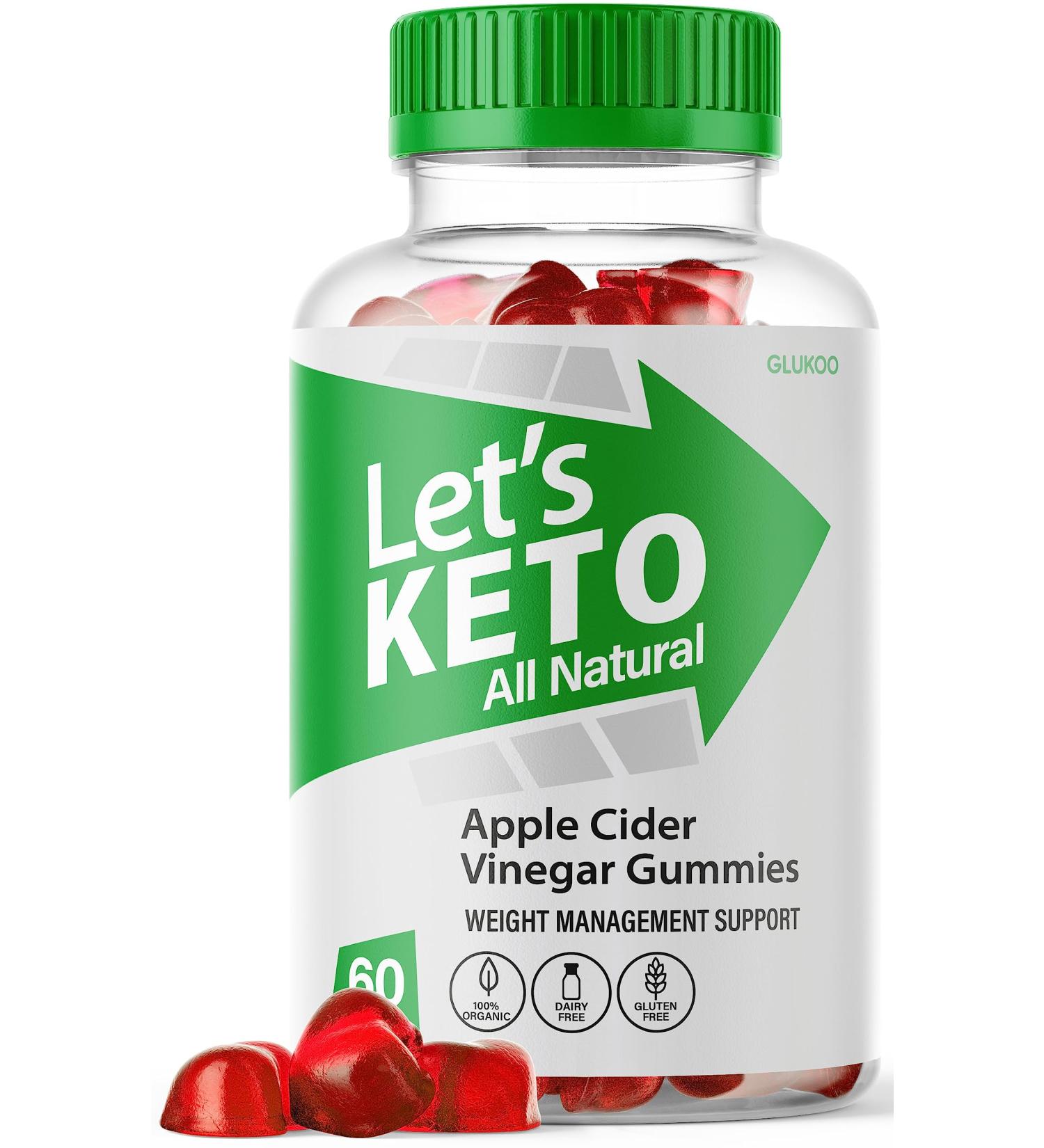 Alapor Let's Keto Apple Gummies - 30-Day Supply of ACV Infused Lets Keto Gummies - Buy Online on GoSupps.com
