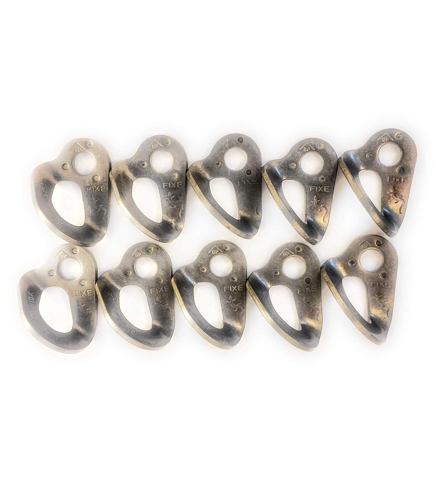 Fixe Stainless Steel Bolt Hanger - CE/UIAA Certified 1/2" Hanger 5 Pack