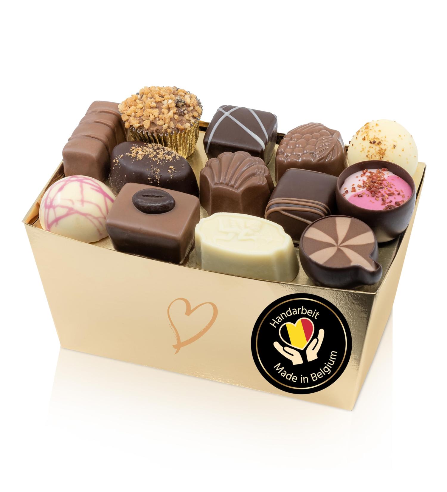 Buy Epralinchen Premium Hand-Processed Belgian Luxury Chocolates - Alcohol-Free Pralines Edition 1kg | Gourmet Belgian Chocolates Online - Buy Online on GoSupps.com