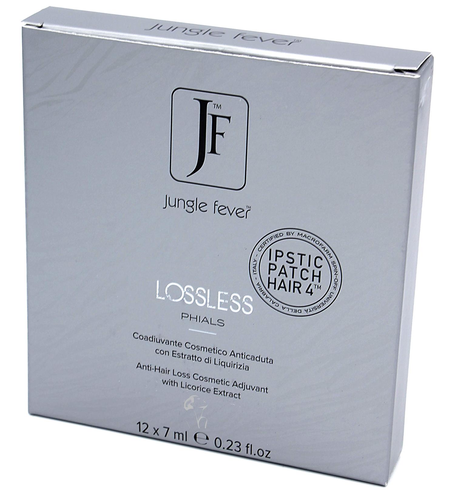 Anti-hair loss anti-shock ampoules Hair LossLess - Anti-hair loss treatment - with Licorice extract - 12 x 7 ml - Jungle Fever