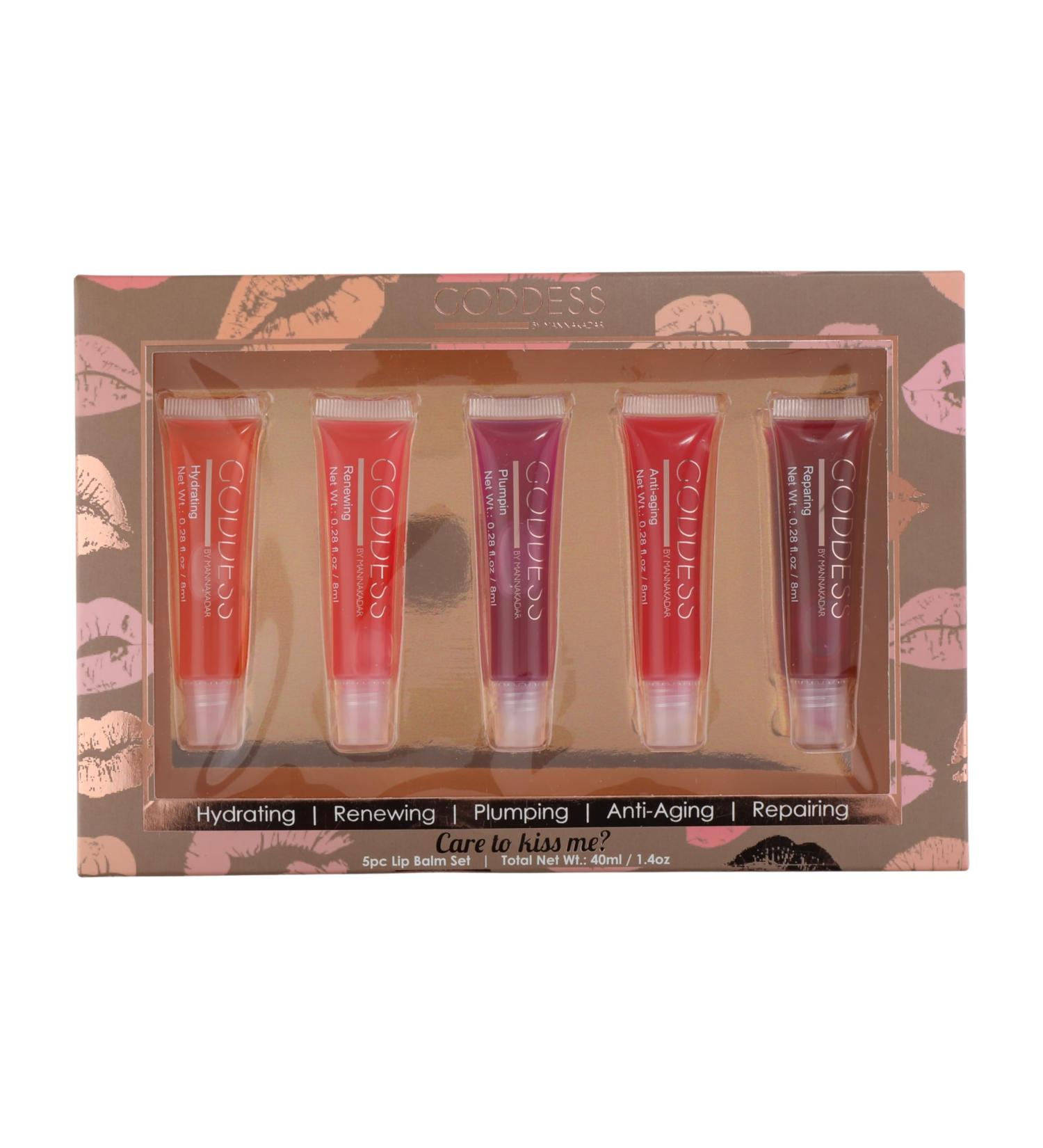 Manna Kadar Care to Kiss me Lip Balm Set 1.44 fl oz