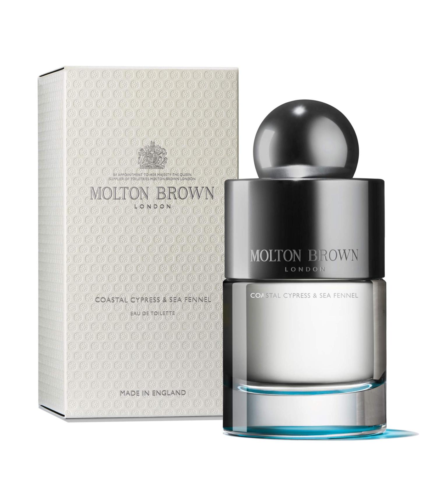 Molton Brown Coastal Cypress & Sea Fennel Eau de Toilette 3.3 Fl Oz Fresh 3.3 Fl Oz (Pack of 1) - Buy Online on GoSupps.com