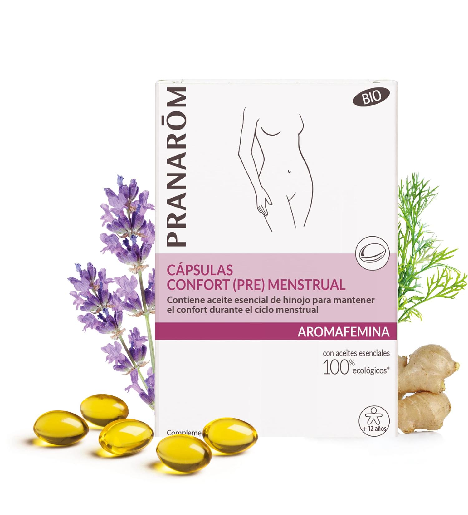 PRANAROM AromaWoman comfort for menstruation 30 capsules - Buy Online on GoSupps.com