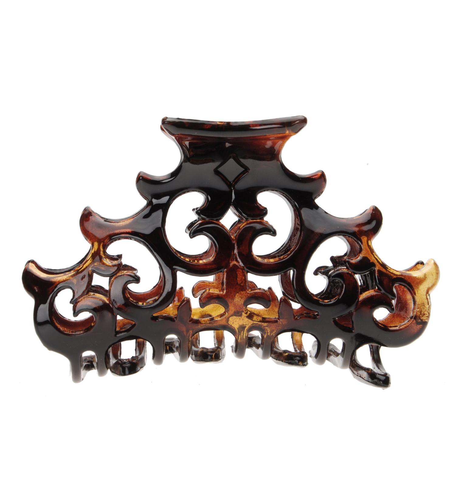 France Luxe Belle Large Victorian Jaw - Tortoise