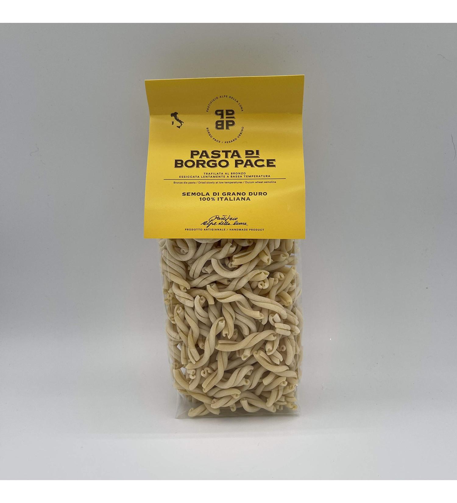 Amarcord Borgo Pace Caserecce Hard Wheat Sole Pasta 500g 100% Made in Italy