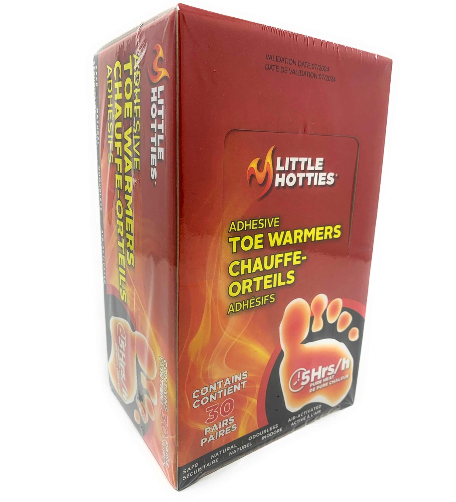 Little Hotties Adhesive Toe Warmers  30 Pairs 30 Count (Pack of 1) - Buy Online on GoSupps.com