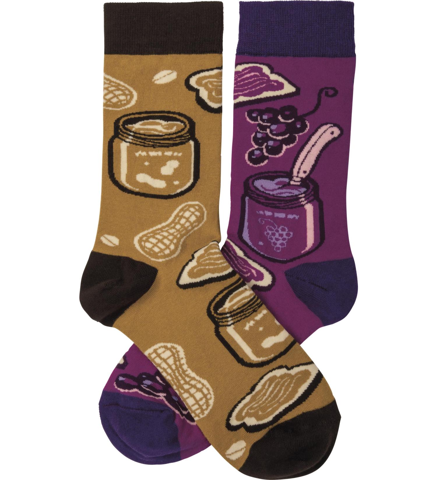 Primitives by Kathy Socks - Socks - Peanut Butter & Jelly - Buy Online on GoSupps.com