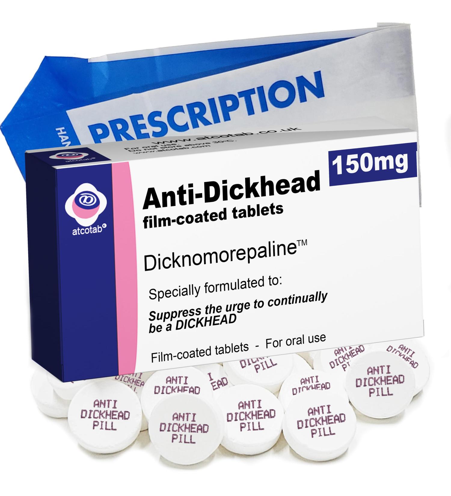 Joke Pill Box with Strong Mints - Great Xmas Secret Santa Birthday Gift - Buy Online on GoSupps.com