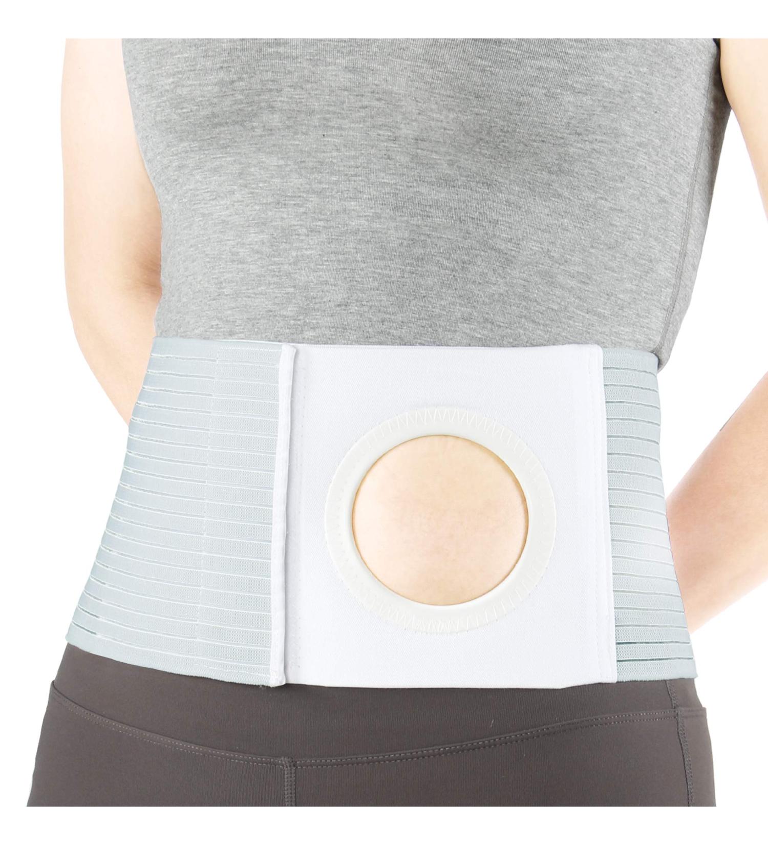 Buy REAQER Stoma Belt - Comfortable Stoma Bandage for Men & Women | 8cm Hole Diameter | Fast International Shipping - Buy Online on GoSupps.com