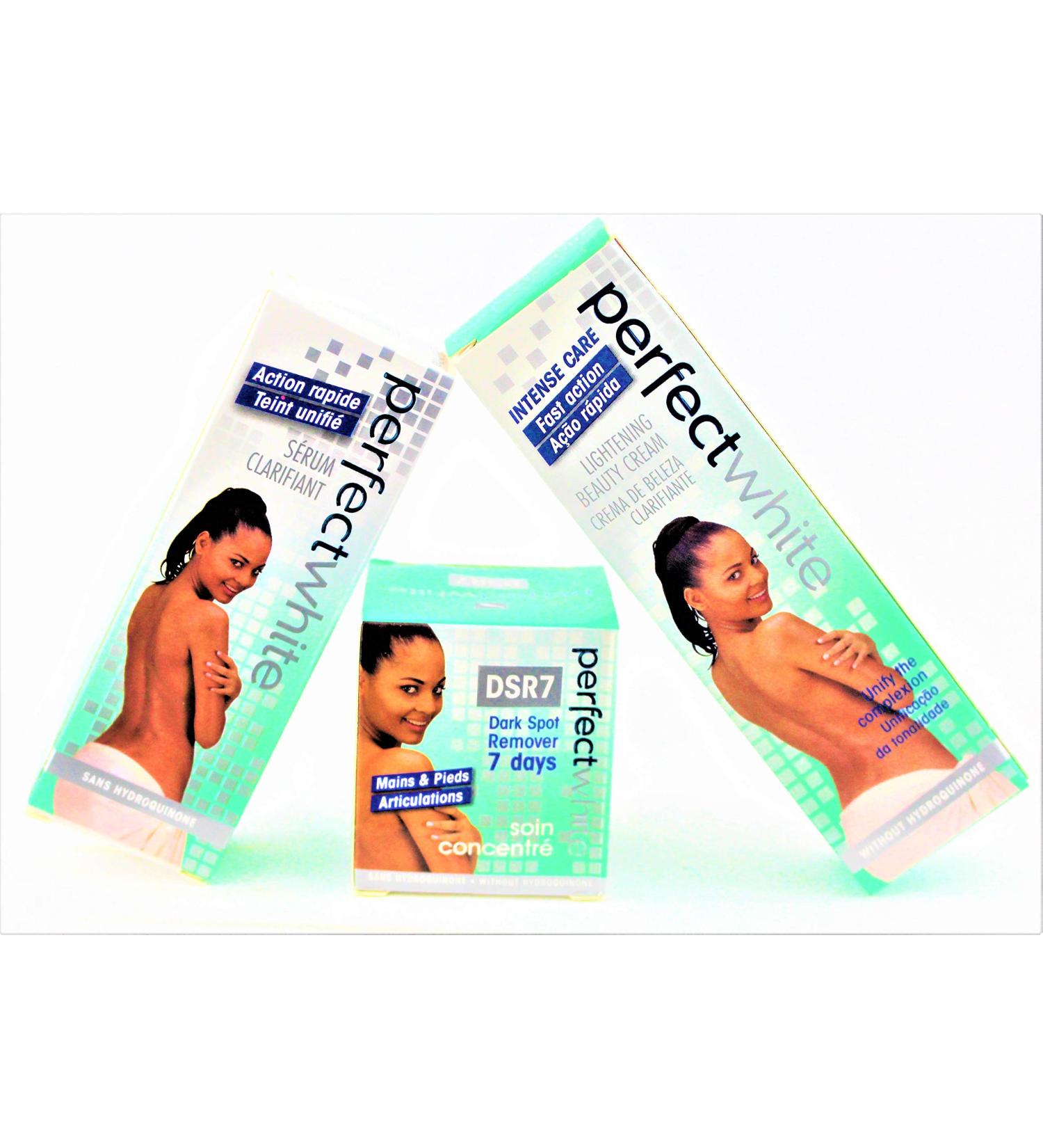 Perfect White Combo: Serum Tube Cream & Dark Spot Remover 3-Pack Bundle - Buy Online on GoSupps.com