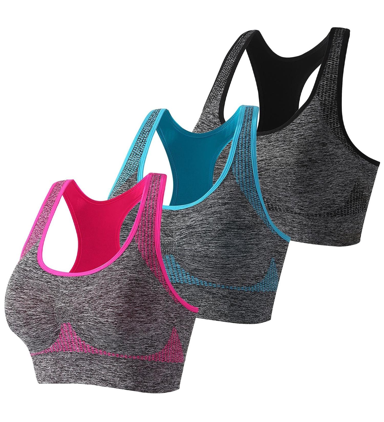 Angxiwan Women's Fitness Bustier - Seamless Bralettes & Low Support Active Wear for International Shipping - Buy Online on GoSupps.com