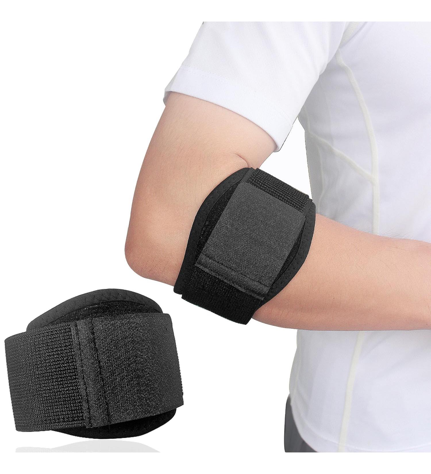 YUNYILAN Tennis Elbow Brace | Adjustable Forearm Support Strap with Gel Compression | Pain Relief for Tennis & Golfer Tendinitis | Men & Women - Buy Online on GoSupps.com