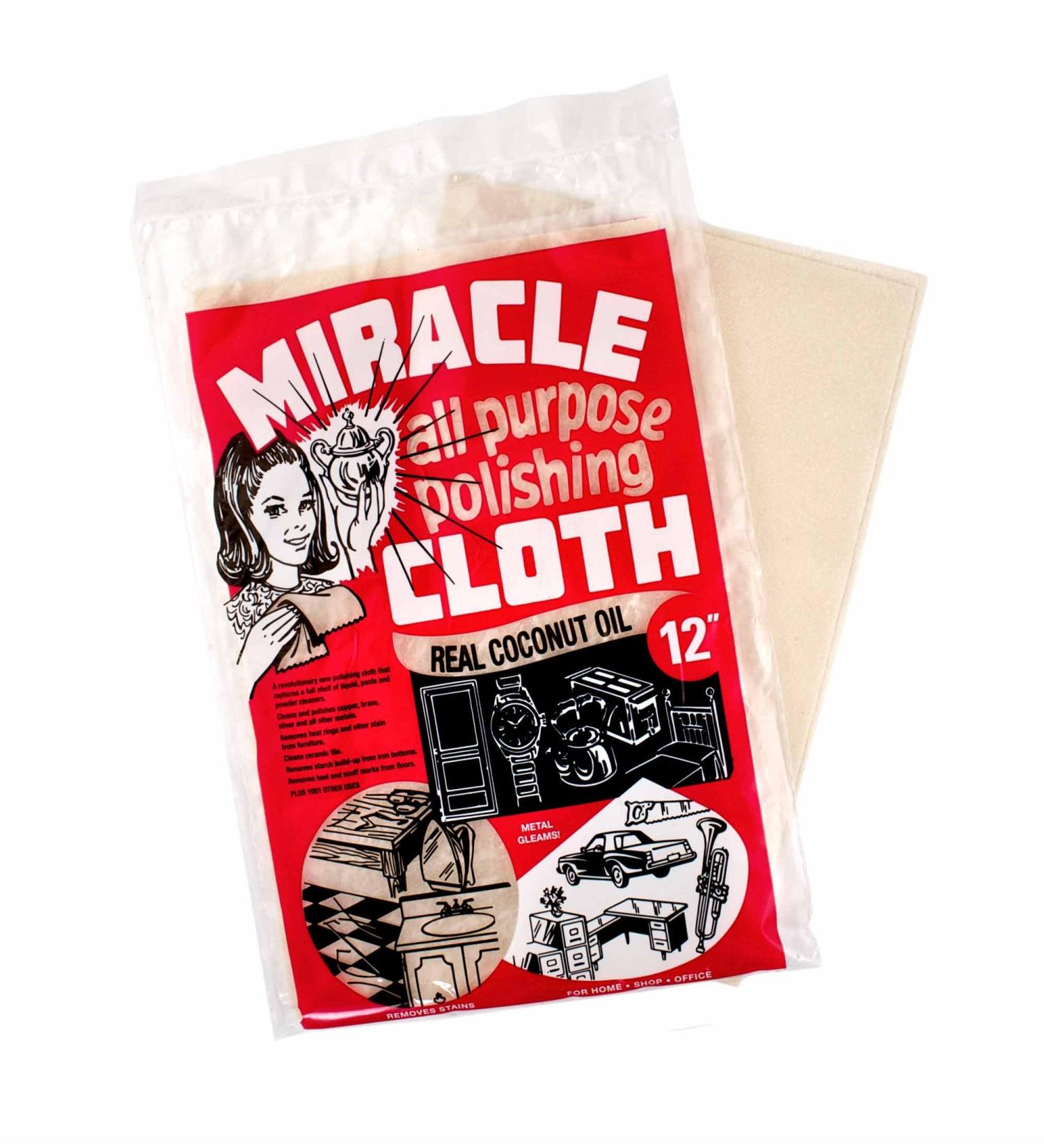 Miracle All Purpose Polishing Cloth 12 Largest Size Available by miracle polishing cloth