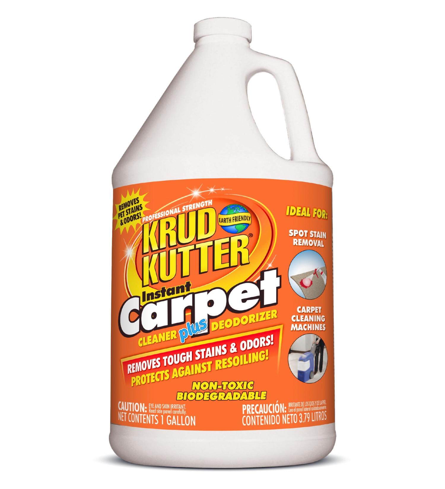 KRUD KUTTER CR01/2 Carpet Cleaner/Stain Remover, 1-Gallon