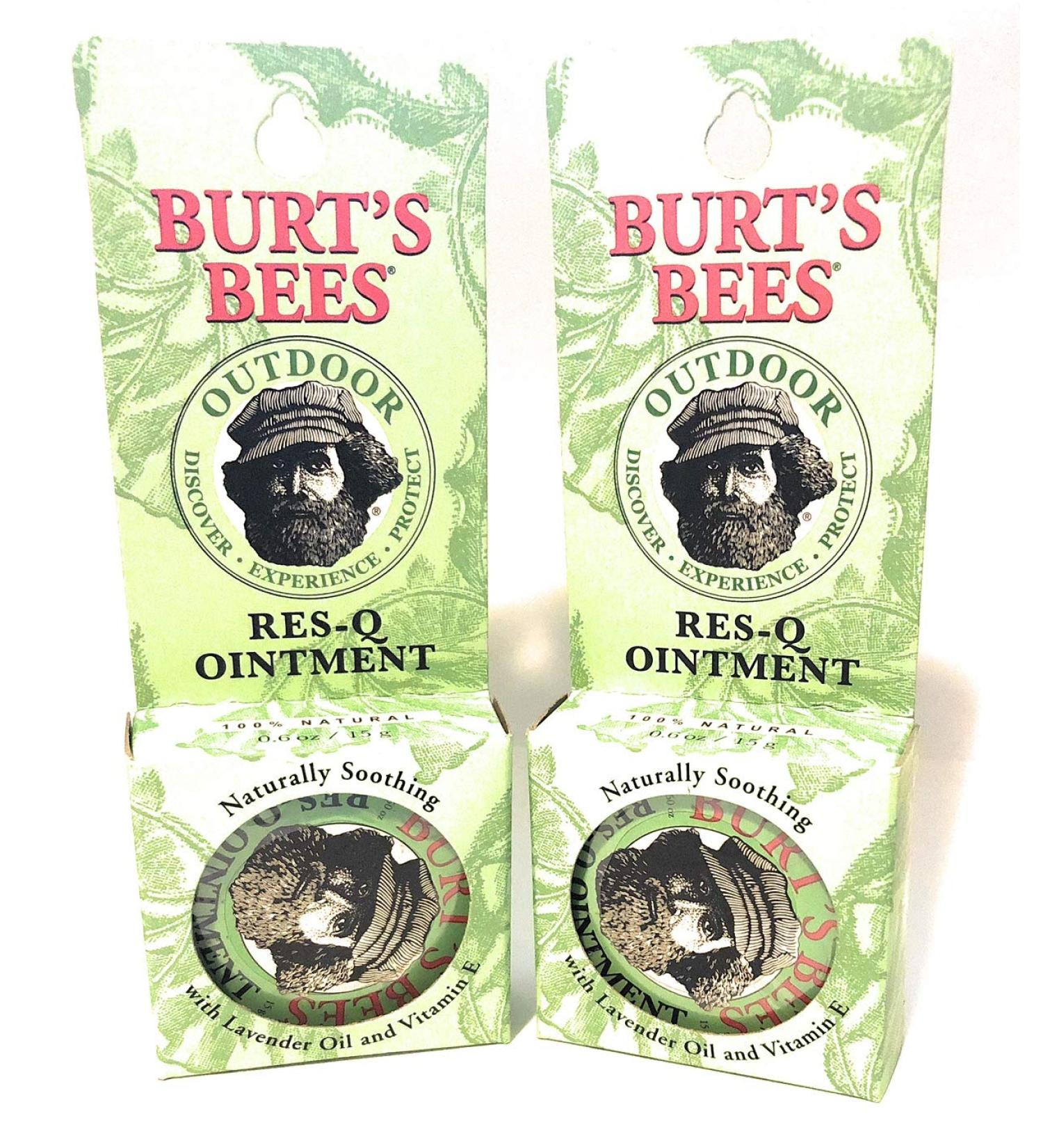 Burt's Bees Res-Q Ointment 0.6 oz - Pack of 2 | Natural Skin Care Solution - Buy Online on GoSupps.com