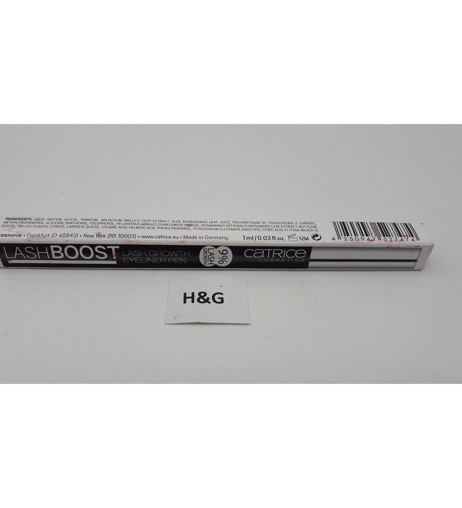 Catrice Augen Eyeliner & Kajal Lash Boost Lash Growth Eyeliner Pen Nr. 010 Black 1 ml