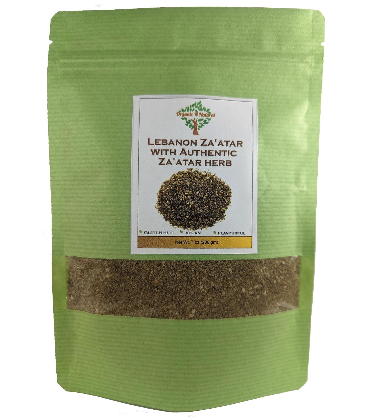 PROUDLY CANADIAN | Lebanese Zaatar |100% Natural | 200gm - Buy Online on GoSupps.com