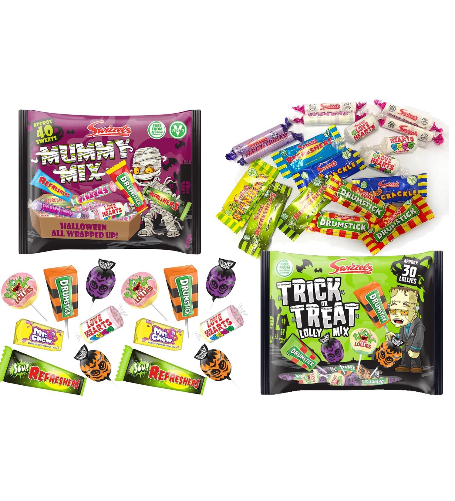 Swizzels Mummy Mix Trick or Sweet Lolly & Sweet Variety 02 Packs | halloween gifts - Buy Online on GoSupps.com