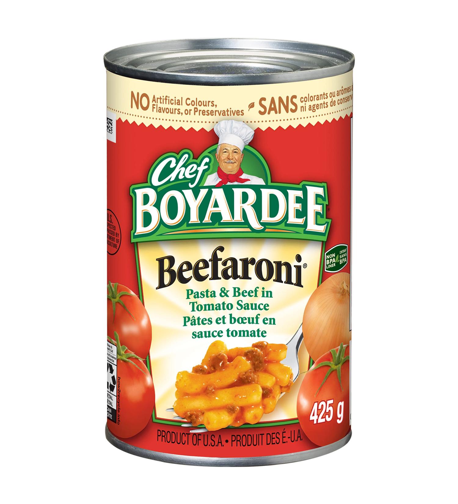 Chef Boyardee Beefaroni 15 oz 24 Pack: Buy Bulk Canned Pasta Online - Buy Online on GoSupps.com