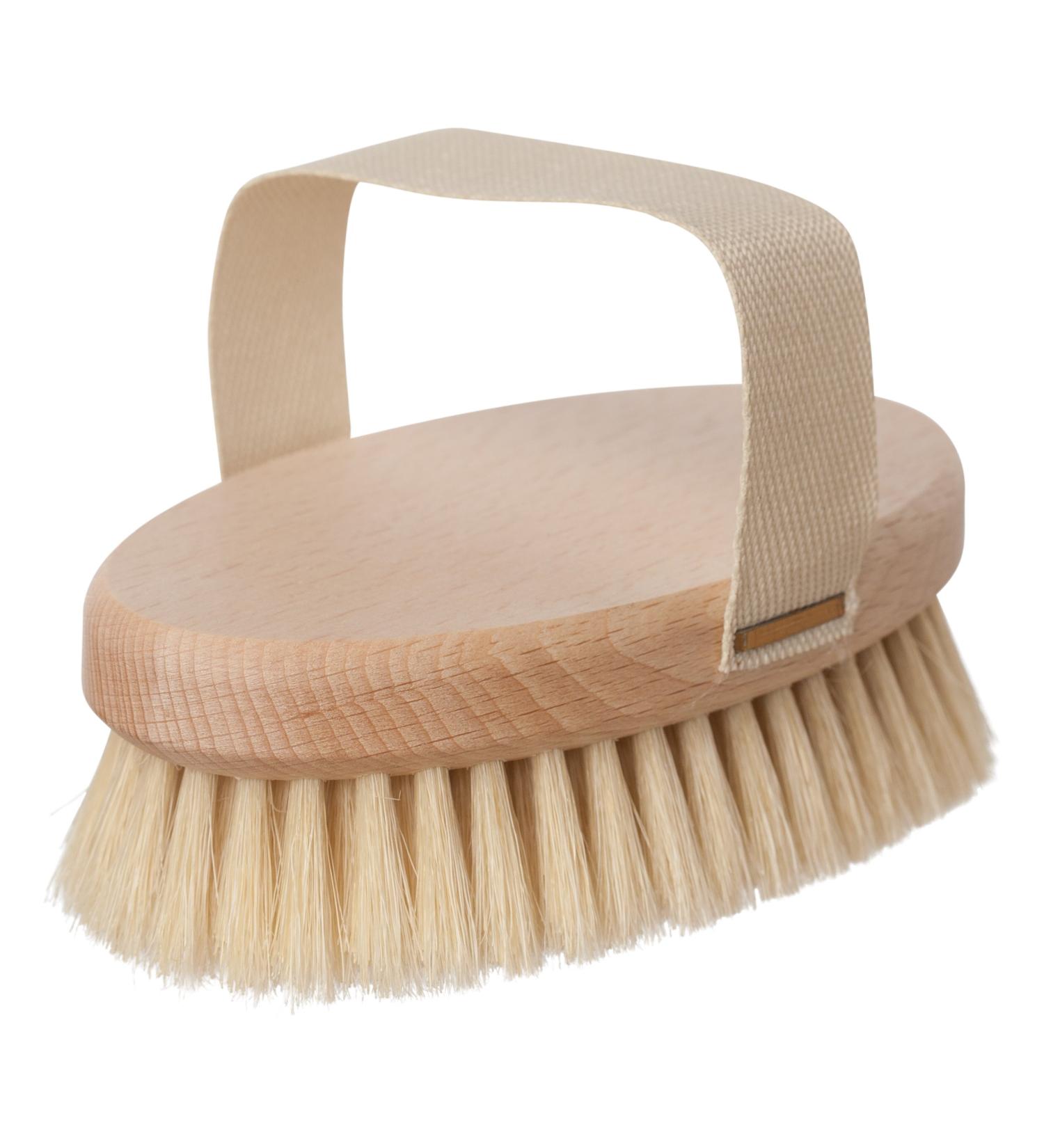 Redecker Beechwood Massage Brush - 5-3/8 Inches | All-Natural Body Relaxation Tool - Buy Online on GoSupps.com