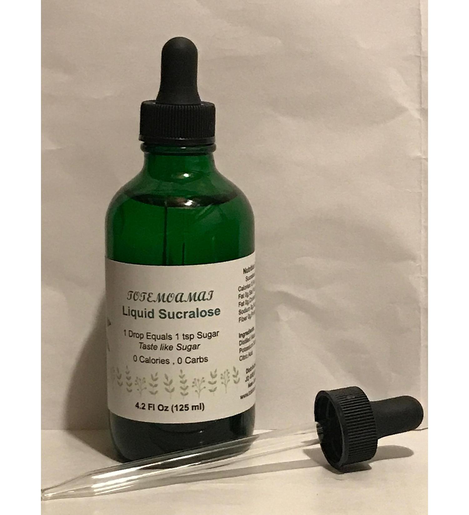 TOTEMOAMAI Liquid Sucralose 4.2 oz: Premium Sweetener for Diabetics and Low-Carb Diets - Buy Online on GoSupps.com