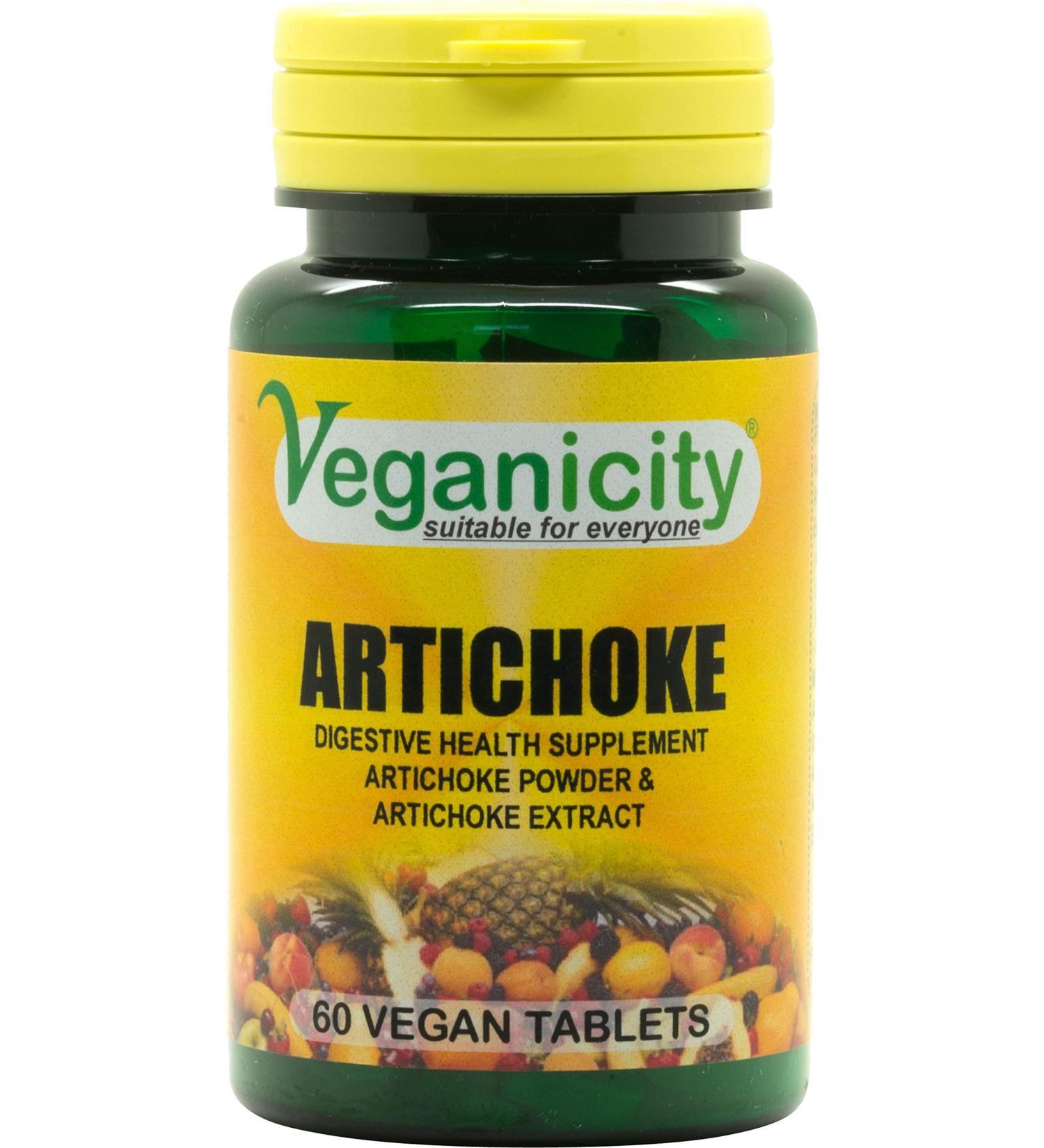 Veganicity Artichoke - Pack of 60 Vegan Tablets - Buy Online on GoSupps.com