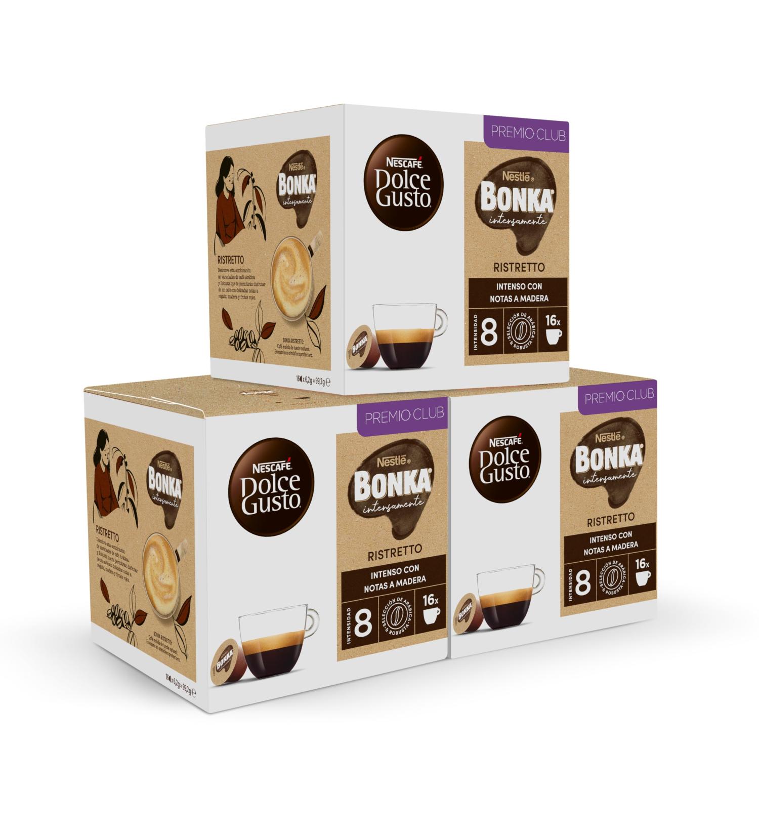  NESCAFE DOLCE GUSTO Nescaf Dolce Gusto Caf Bonka 3 x 16 capsules - Buy Online on GoSupps.com