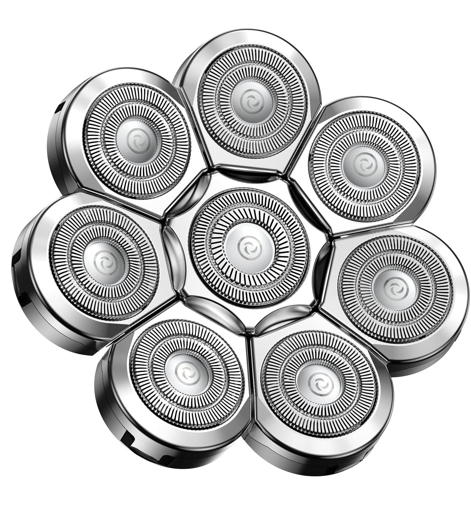 Lovcoyo 8D Blade Replacement Heads - Universal Men's Shaver Head Replacement - Silver, 56.0g - Buy Online on GoSupps.com