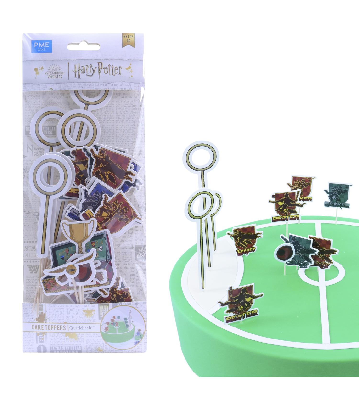 PME Harry Potter Cake Toppers Pack of 30 Quidditch - Buy Online on GoSupps.com