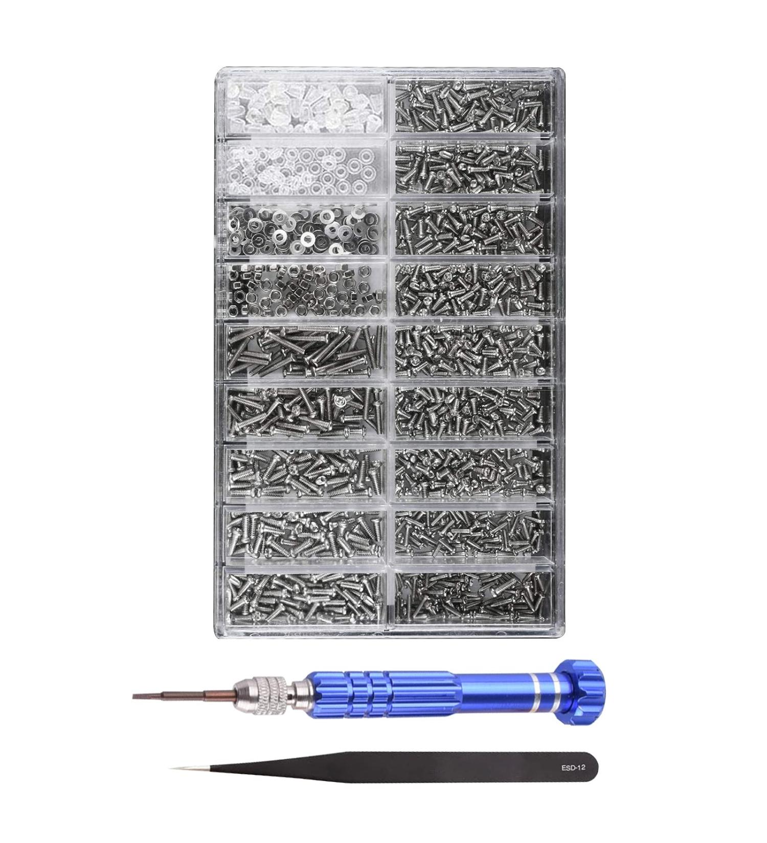 Glasses Repair Set | 5-in-1 Mini Screwdriver & Tweezers Kit for Eyewear Sunglasses Watches & Jewelry - International Shipping Available - Buy Online on GoSupps.com