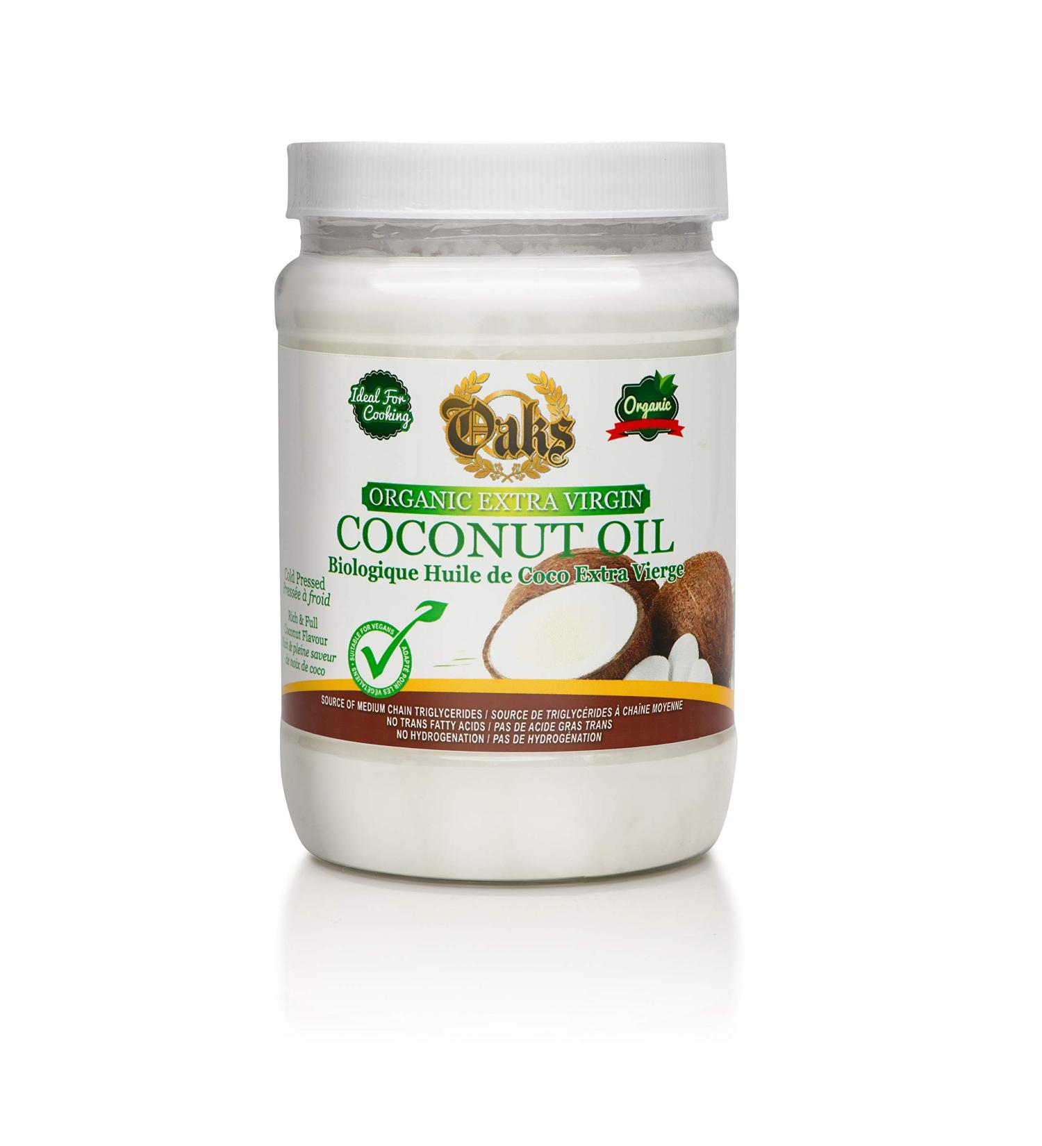 Oaks Organic Extra Virgin Coconut Oil