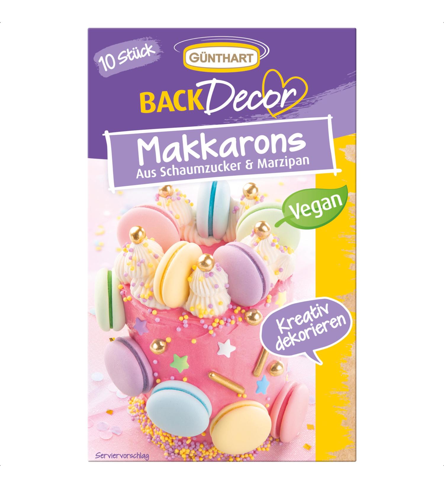 Buy G nthart Backdecor Vegan Makkarons - 10 Colorful Pastel Options (25g) - International Shipping Available - Buy Online on GoSupps.com