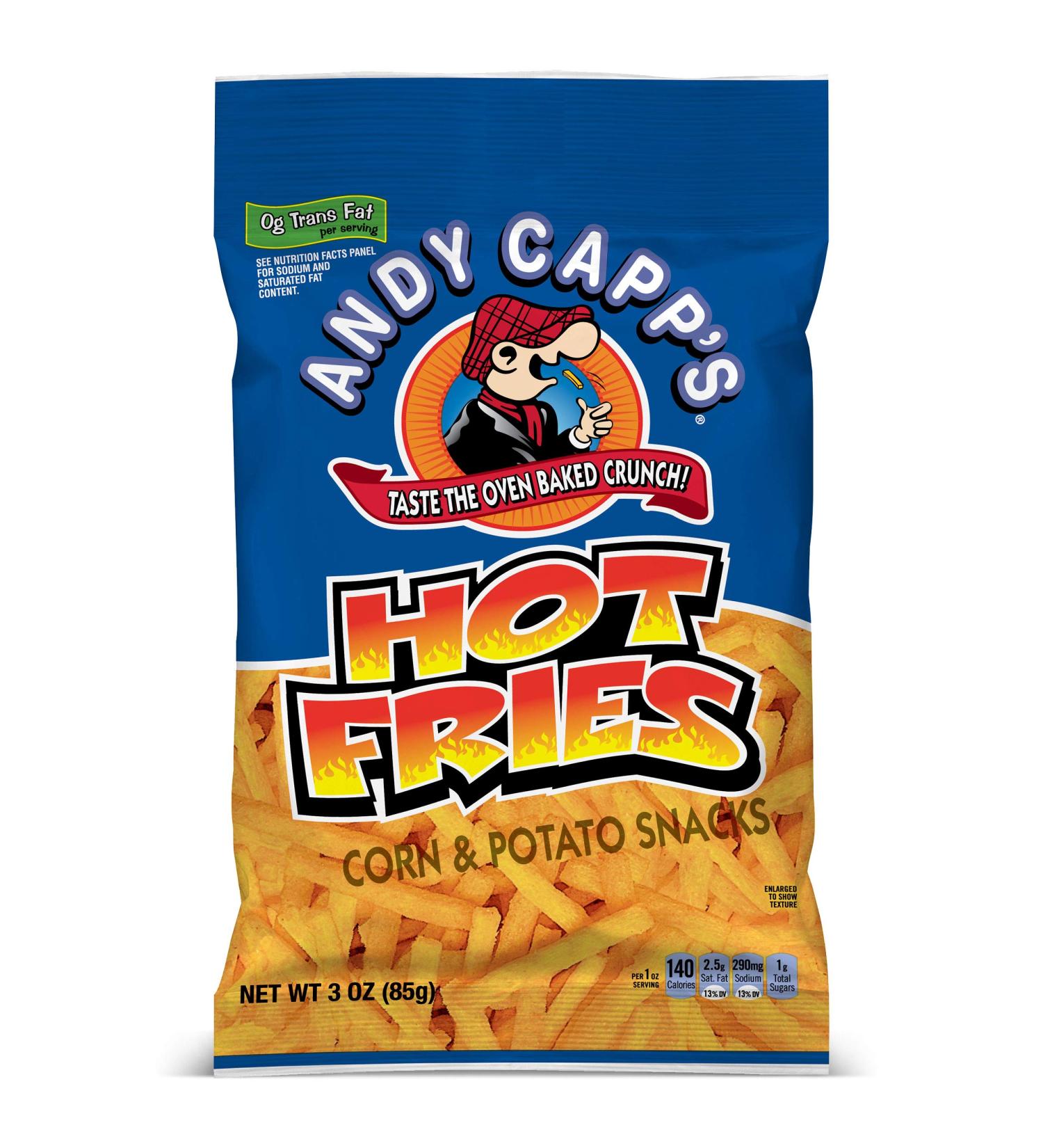 Buy Andy Capp's Hot Fries 3 oz - Delicious & Spicy Snack Option - Buy Online on GoSupps.com
