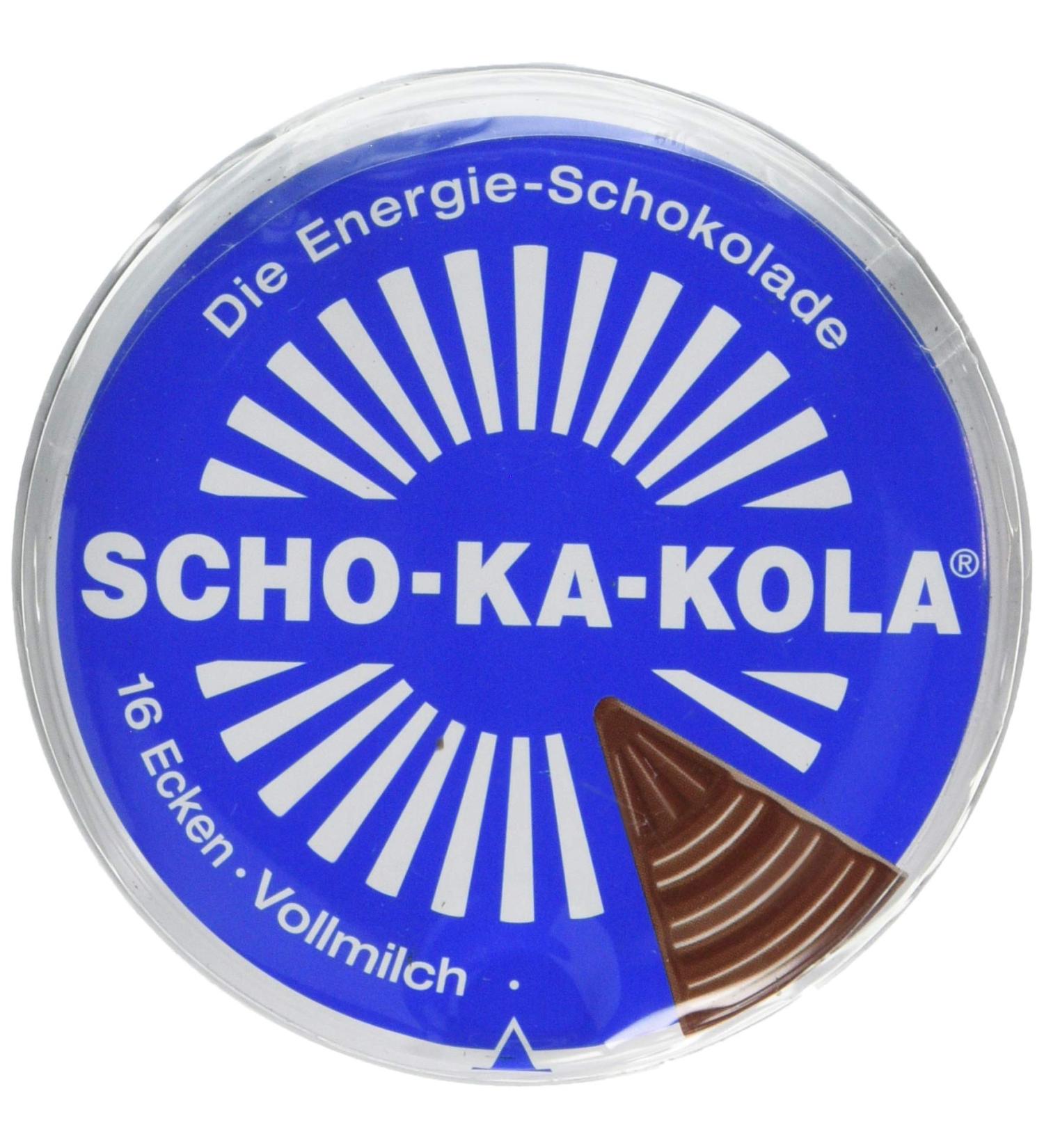 Scho-Ka-Kola Caffeine Rich German Milk Chocolate Tin - Buy Online on GoSupps.com
