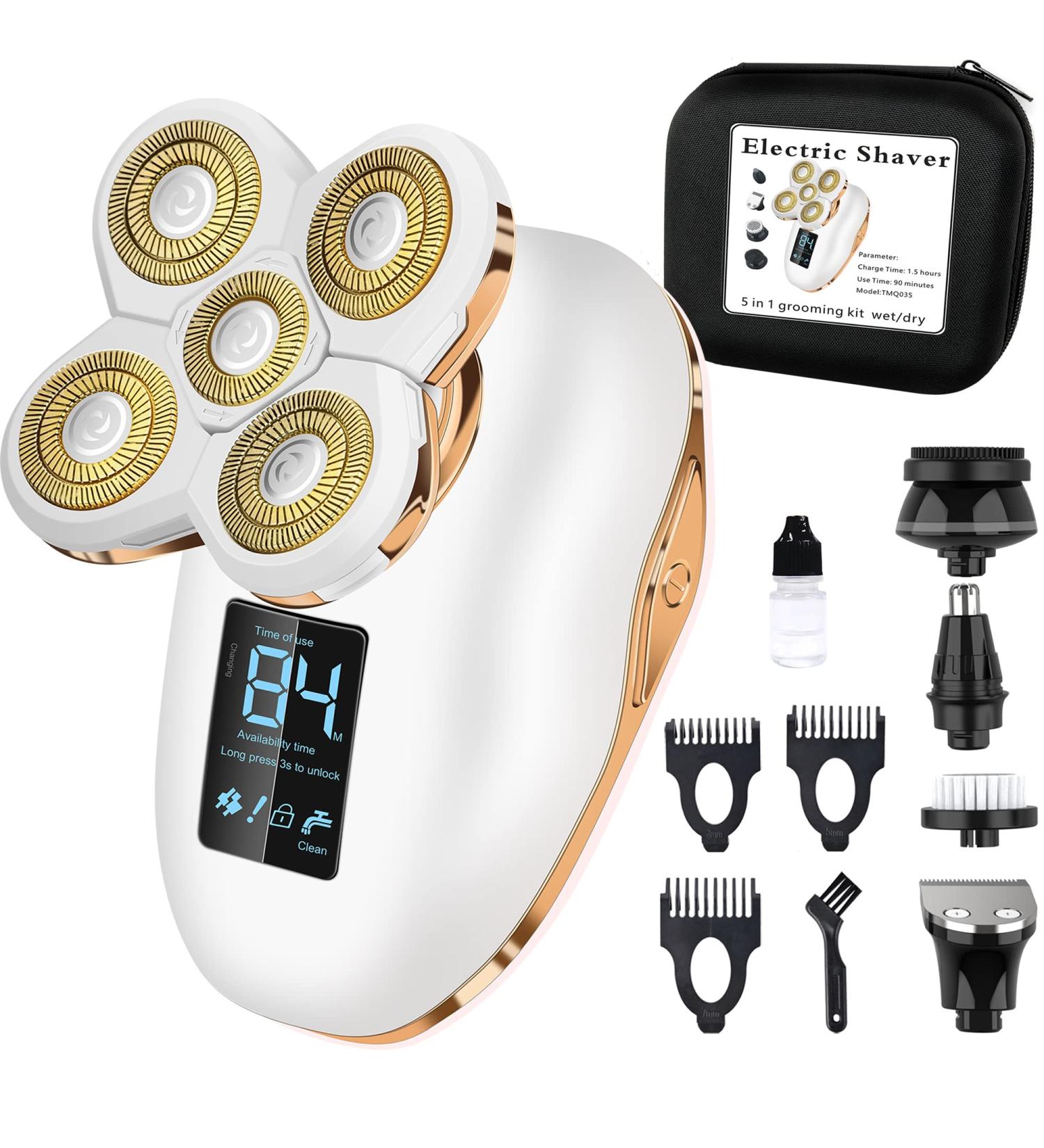 Women's Electric Shaver for Legs and Body - Best Razor for Face, Bikini, and Nose Hair Trimming - Perfect Hair Removal Gift for Women and Men - Buy Online on GoSupps.com