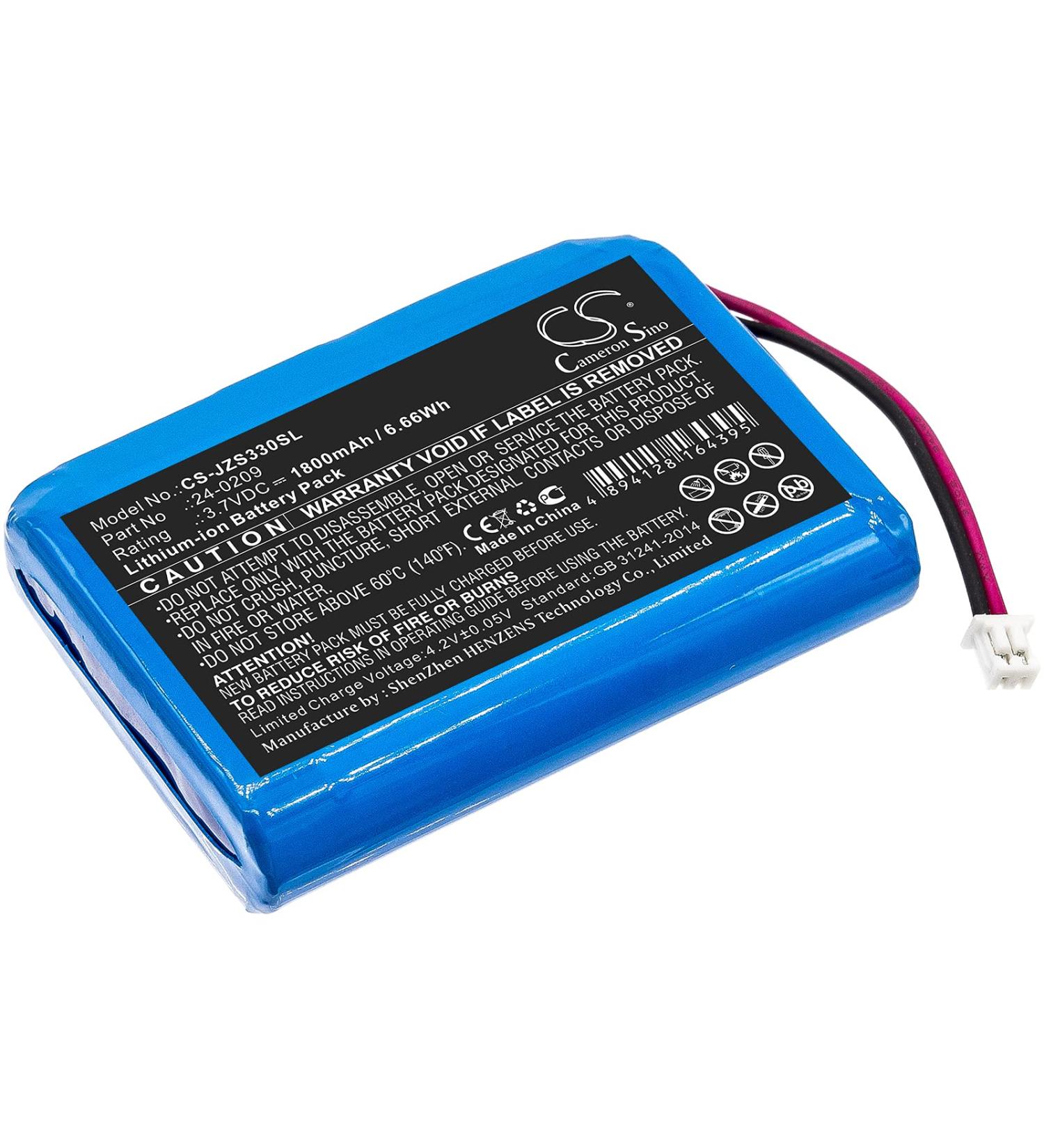 Replacement Battery 24-0209 for Zodiac E33 EOS Wireless Remote - 3.7V 1800mAh - International Shipping Available - Buy Online on GoSupps.com